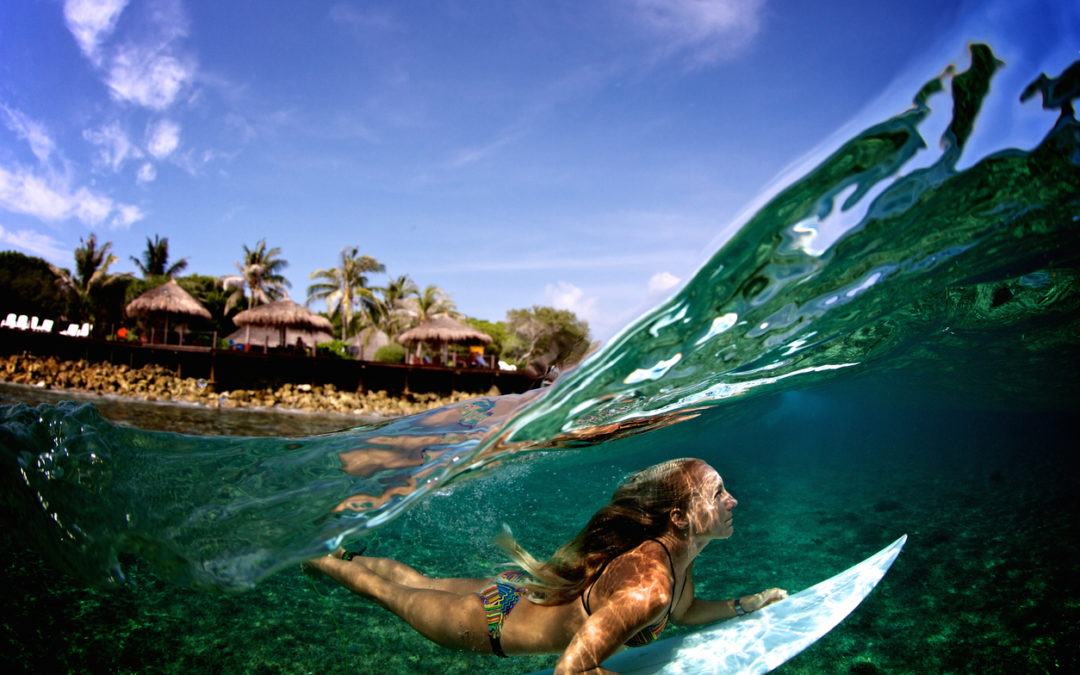 Surf in the Maldives