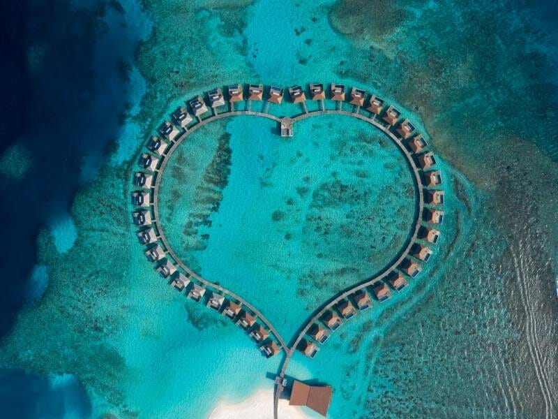 over water villas in the maldives